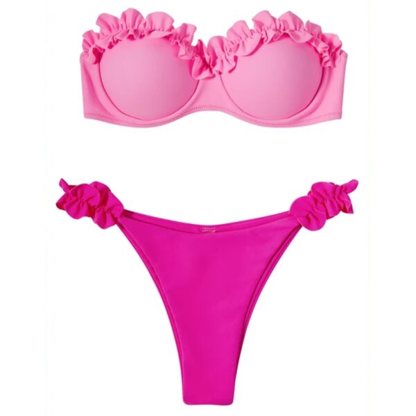 Exclusivo Bikini Rosado Tienda Luzy