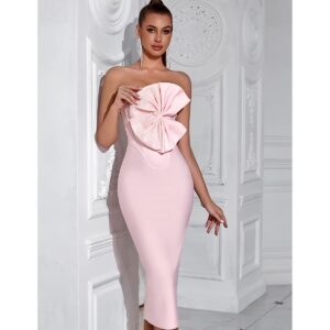 Hermoso Vestido Limonada Rosa