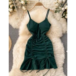 Hermoso Vestido Verde Manzana