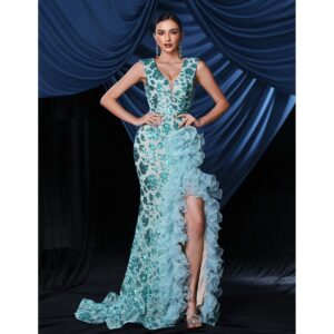 Exclusivo Verde de Lentejuelas