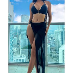 Exclusivo Traje de Baño Negro